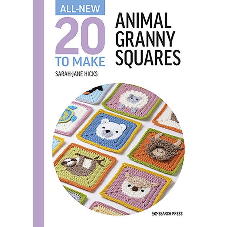20 To Crochet Animal Granny Squares