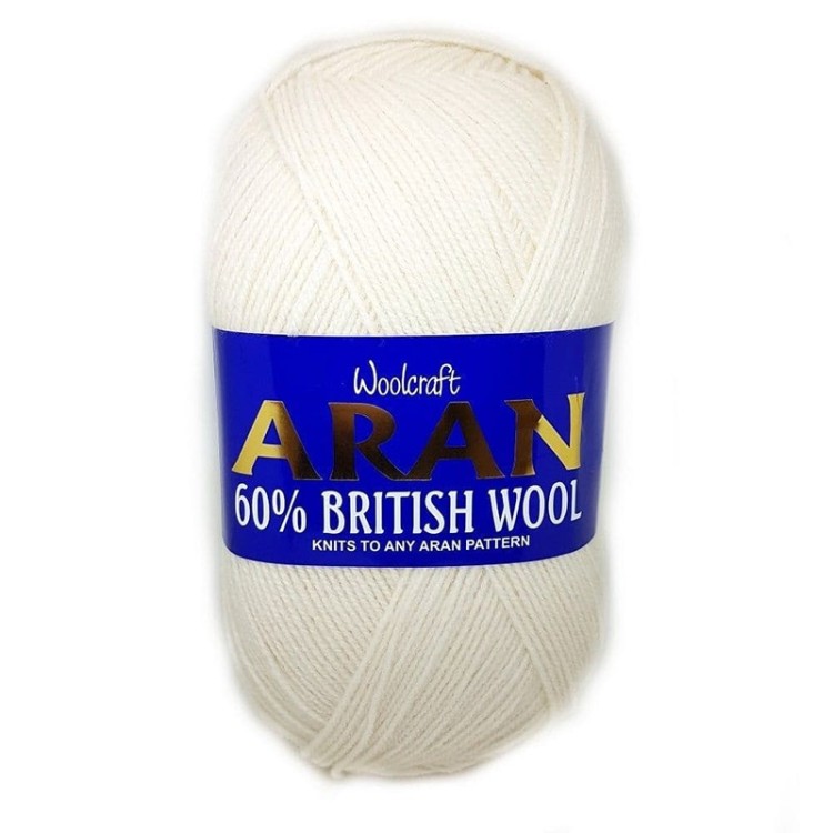 Aran 60% British Aran 500g Cream