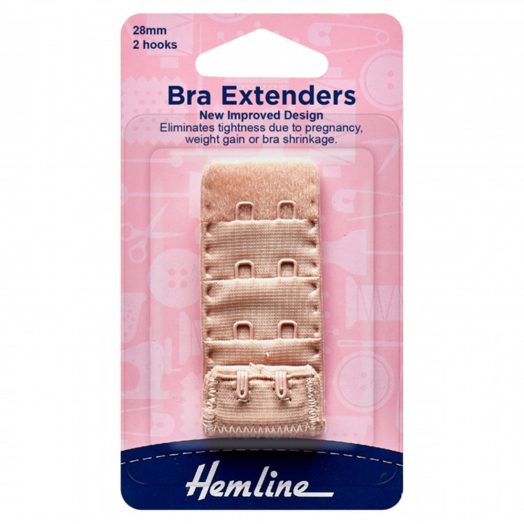 Bra Extenders 28mm Nude