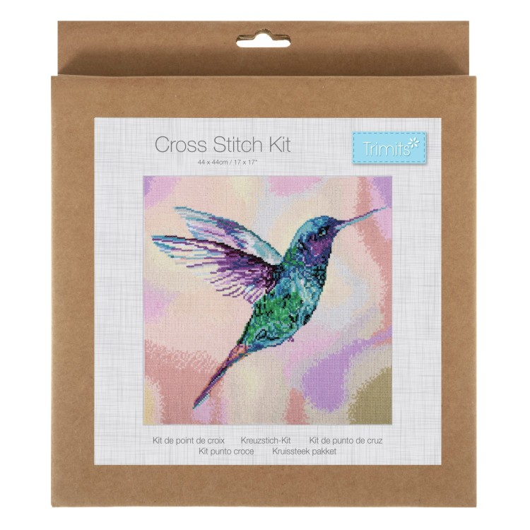 Cross Stitch Hummingbird