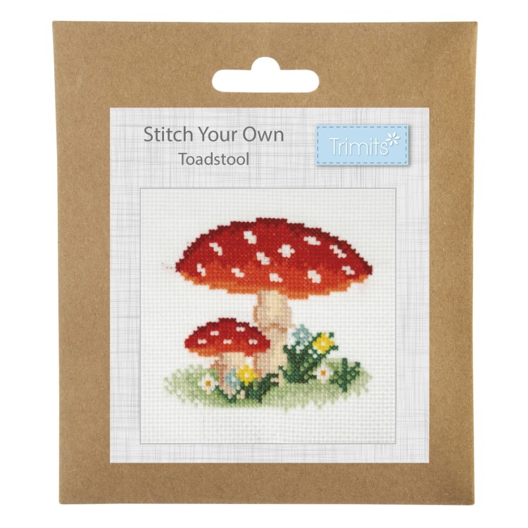 Cross Stitch Kit: Toadstool