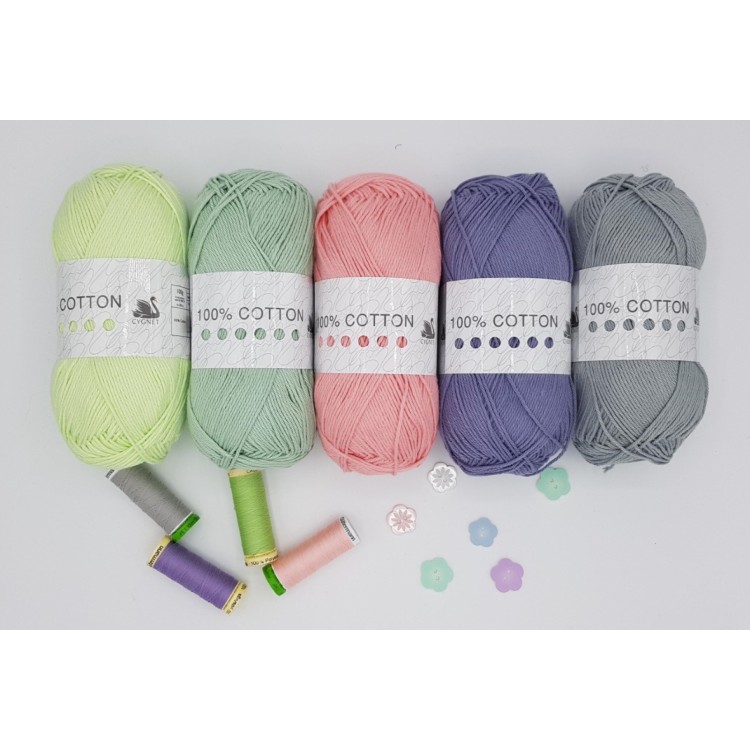 Cygnet 100% Cotton dk 100g