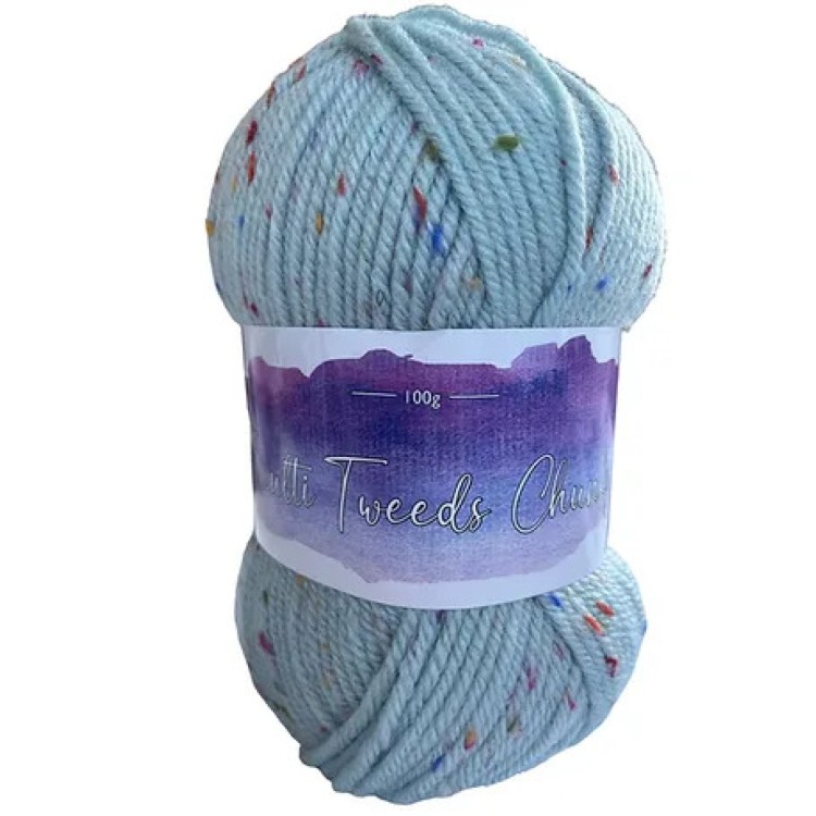Cygnet Multi Tweed Chunky 100g