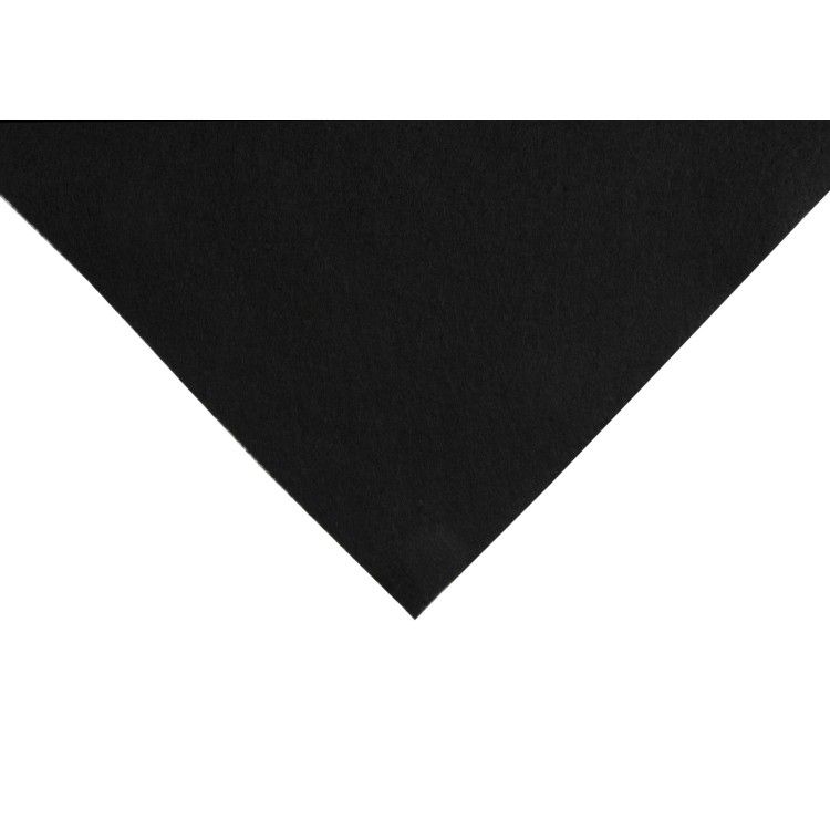 Felt: Acrylic: 30 x 23cm: Black
