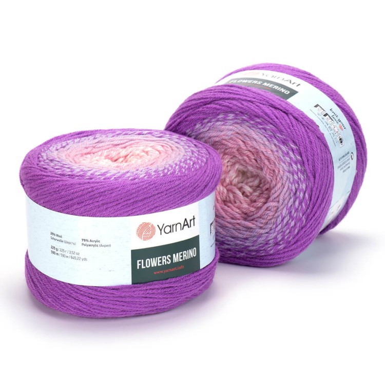 Flowers Merino 225g