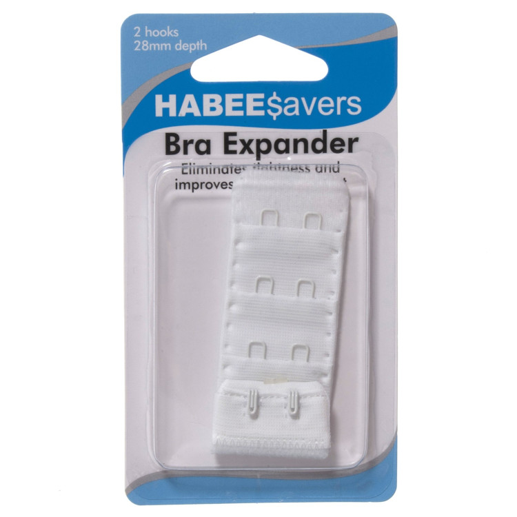 Habee Savers: Bra Extender: 28mm: White