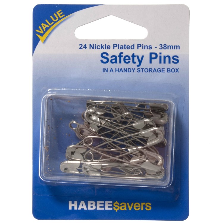 Habee Savers: Safety Pins: 38mm