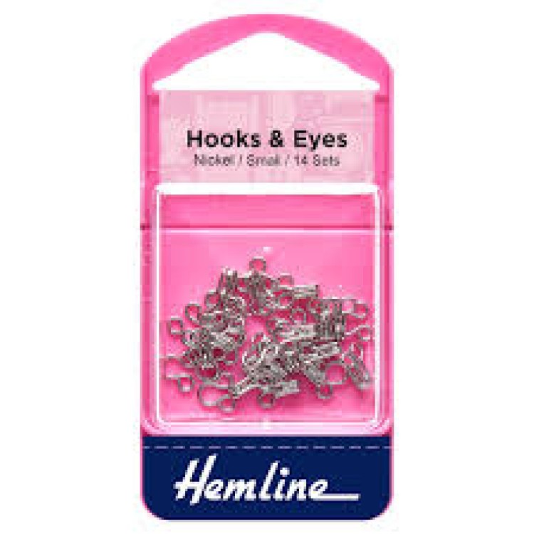 Hooks & Eyes Large 14 sets