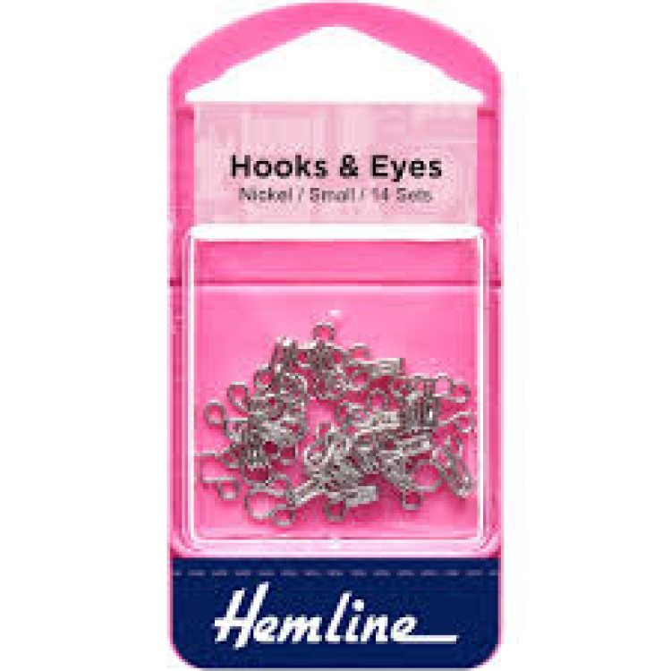 Hooks & Eyes Small 14 sets