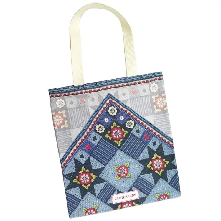 Janie Crow - Indigo Dreams Tote Bag 