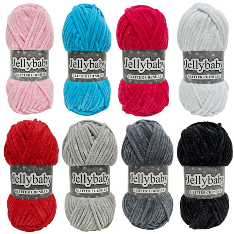Jellybaby Chunky Chenille 100g