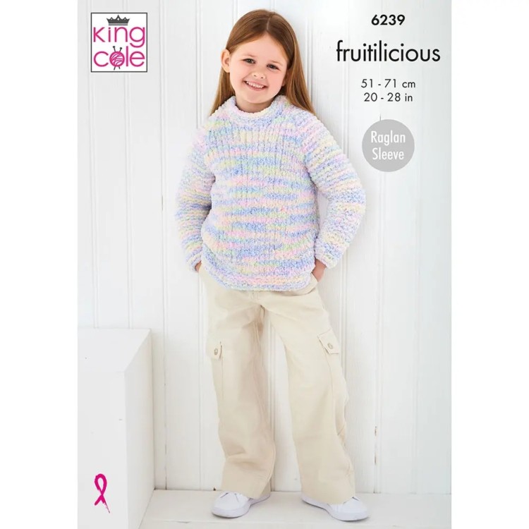 King Cole Pattern 6239 Jacket and Sweater
