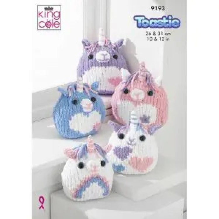 Kingcole Pattern 9193 Toastie Unicorns