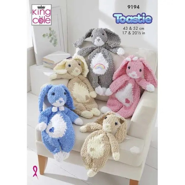 Kingcole Pattern 9194 Toastie Snuggle Bunnies