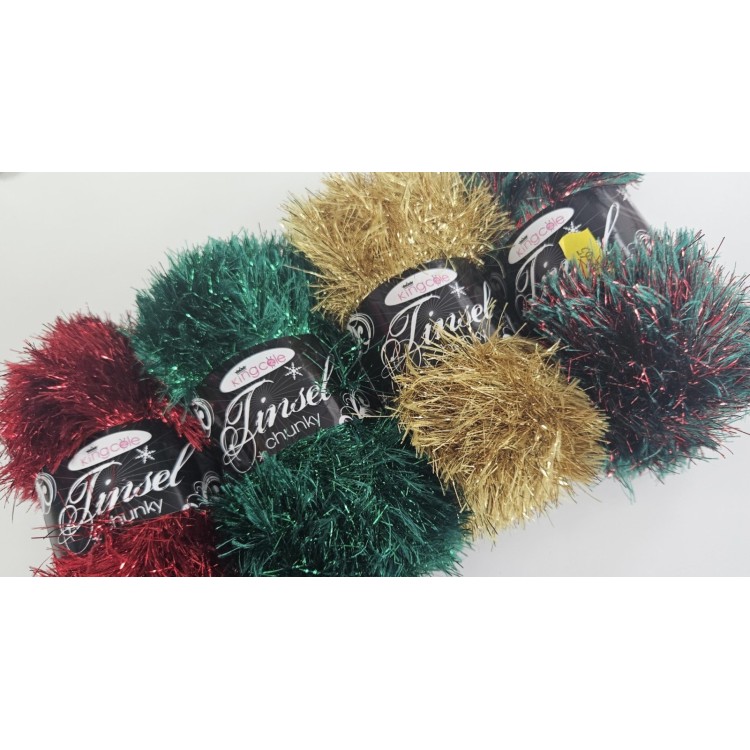 Kingcole Tinsel Chunky 50g