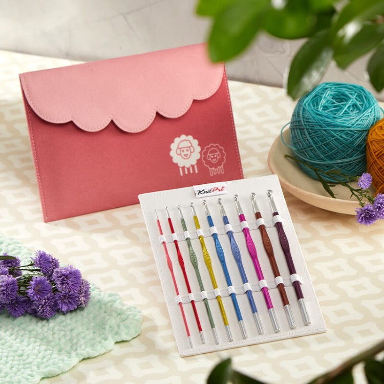 Knitpro Zing Single Ended Crochet Hook Set