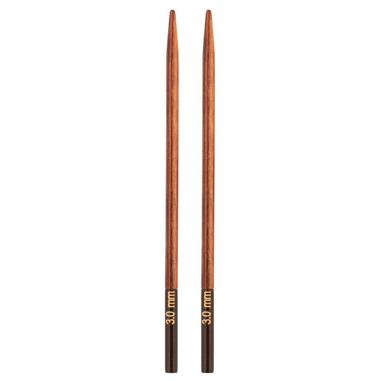 Knitting Pin Tips: Circular: Interchangeable: Special: Ginger: 4.00mm