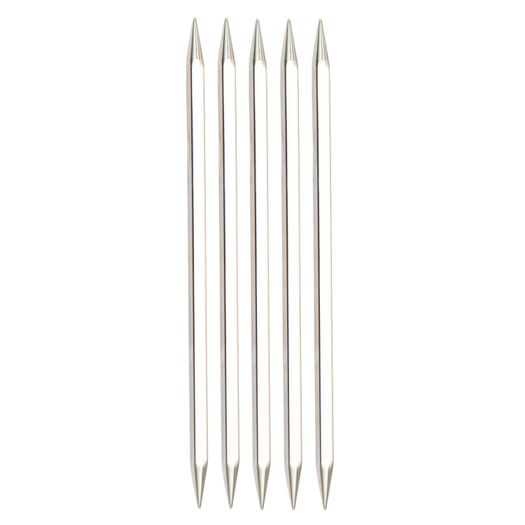 Knitting Pins: Double-Ended: Set of 5: Nova Cubics: 15cm x 2.50mm