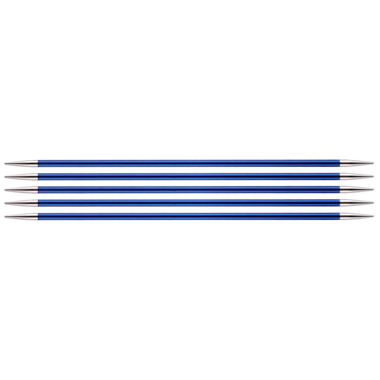 Knitting Pins: Double-Ended: Set of 5: Zing: 20cm x 4.00mm