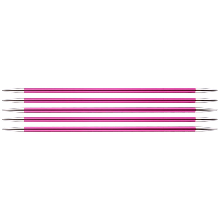 Knitting Pins: Double-Ended: Set of 5: Zing: 20cm x 5.00mm