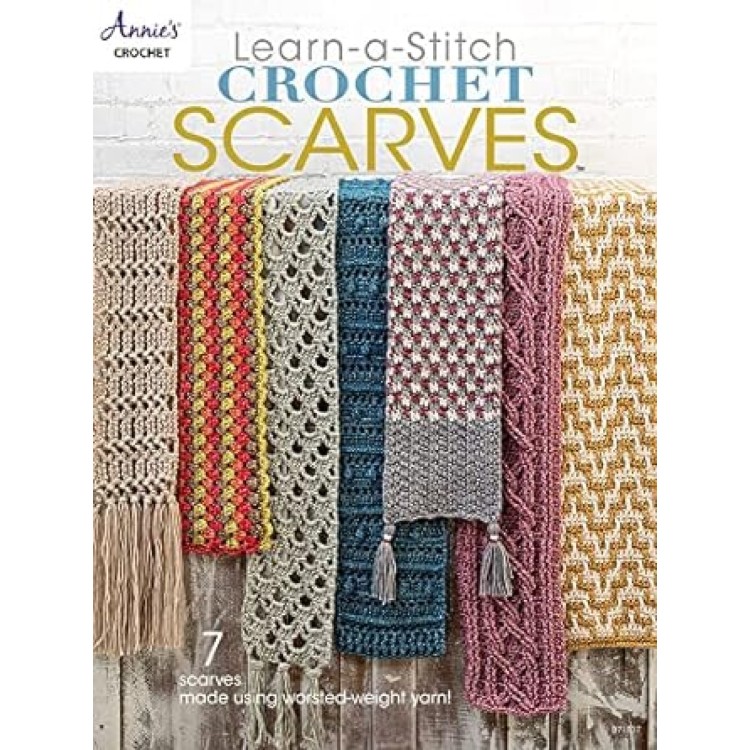 Learn a stitch Crochet Scarves