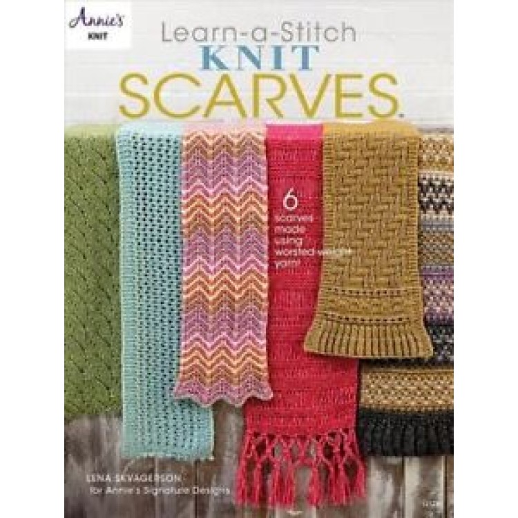 Learn a stitch Knit Scarves