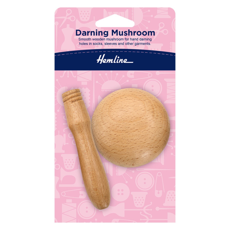Mushroom Darner: Wooden
