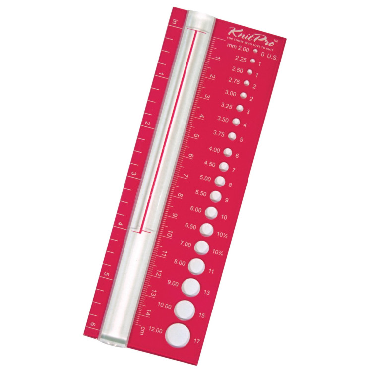 Needle Size Gauge: Red