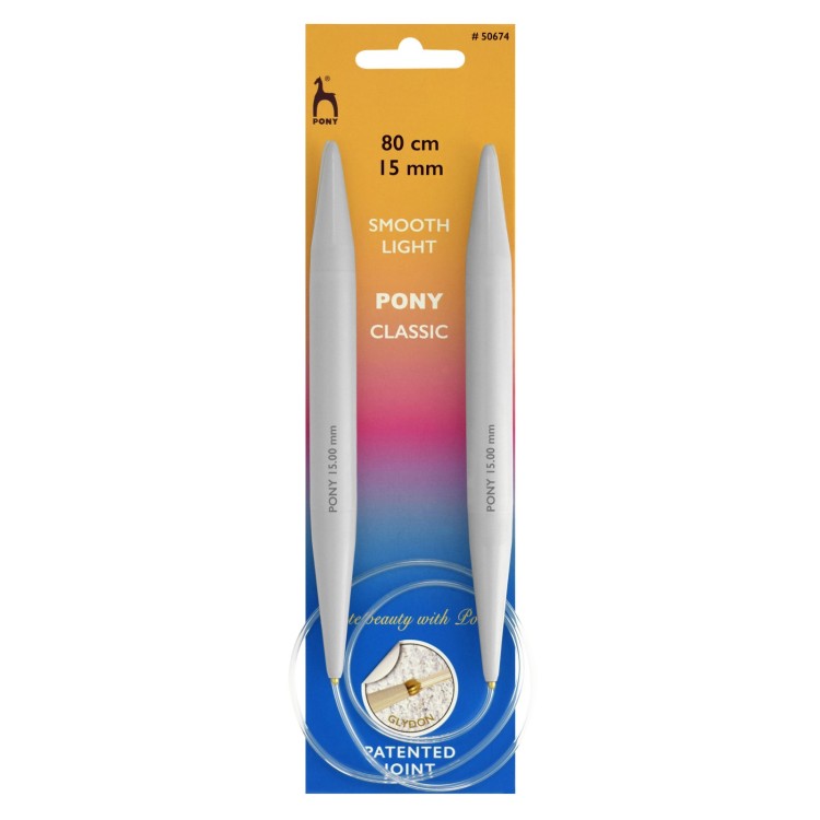 Pony 80cm Circular Knitting Needles