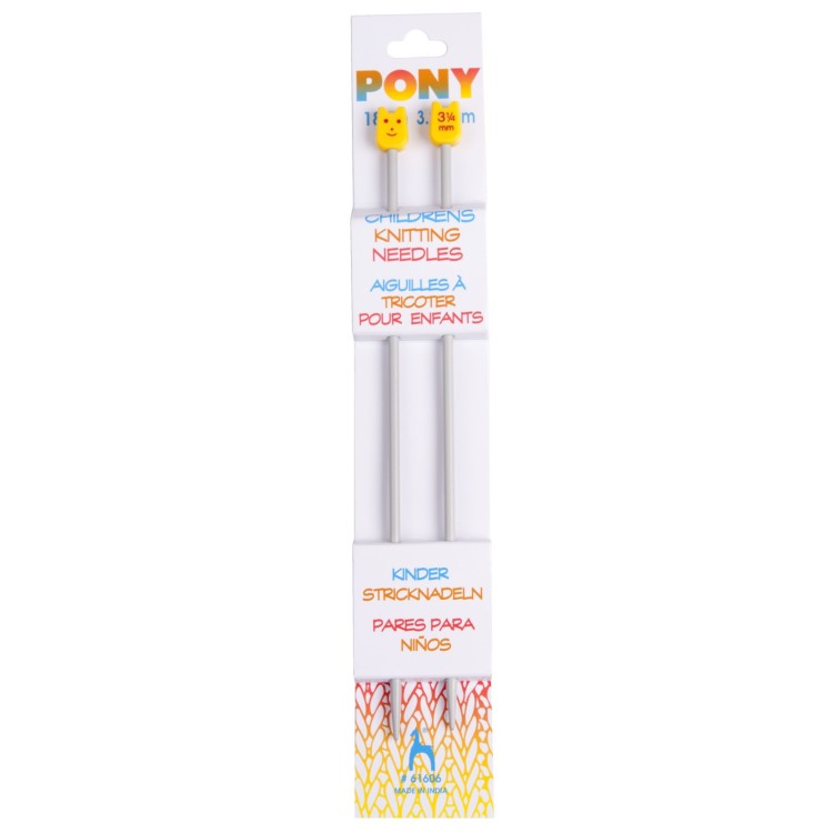 Pony Childrens Knitting Needles 3.25mm