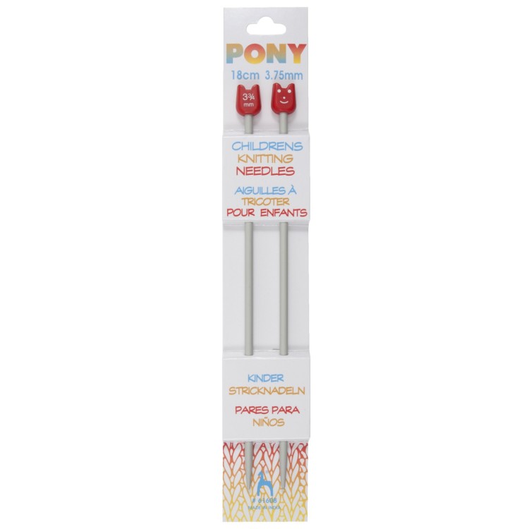 Pony Childrens Knitting Needles 3.75mm