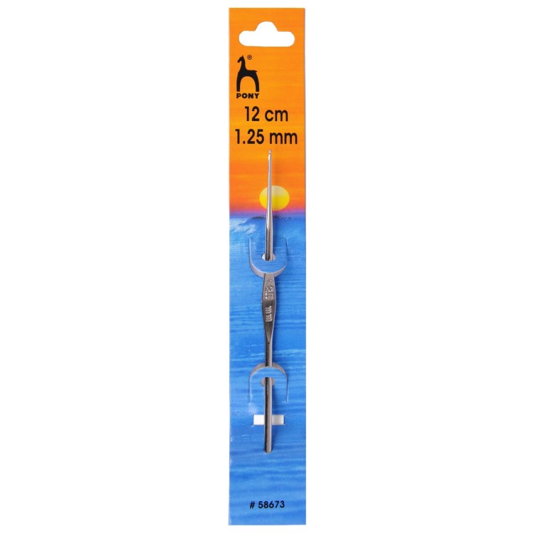 Pony Crochet Hook 1.25mm 12cm
