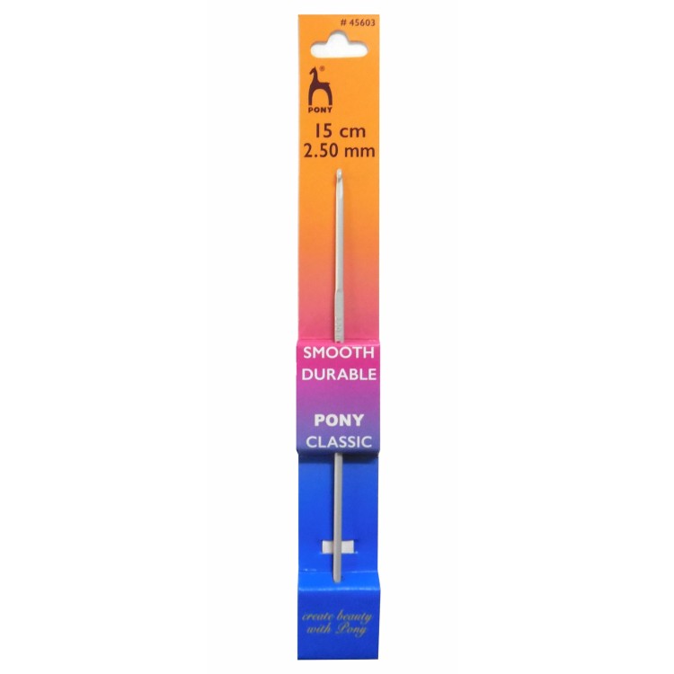 Pony Crochet Hook 2.50mm 12cm
