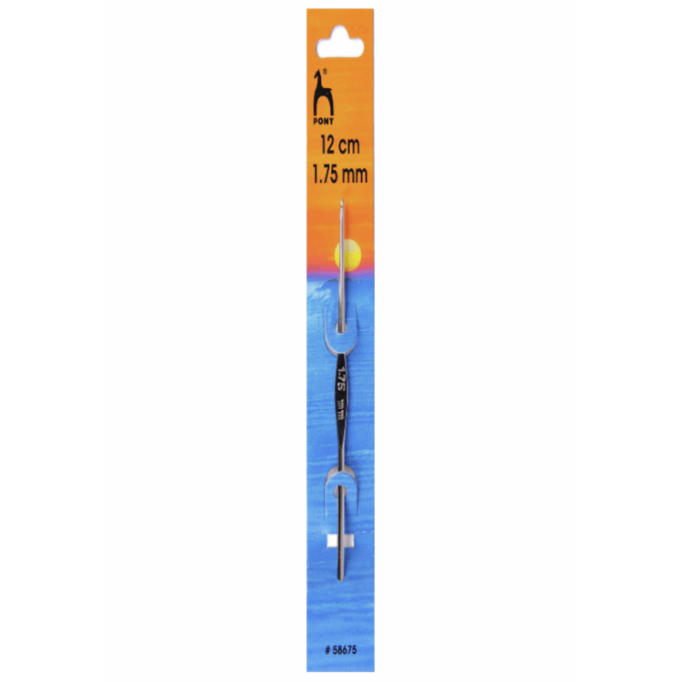 Pony Crochet Hook 1.75mm 12cm