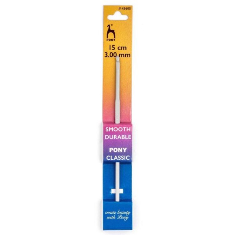Pony Crochet Hook 3mm 15cm