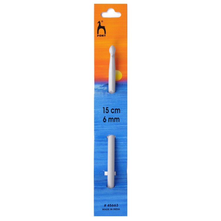 Pony Crochet Hook 6mm 15cm