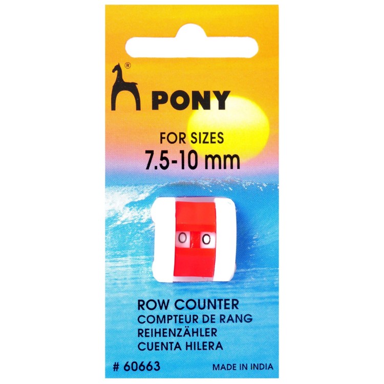 Pony Row Counter 7.50 - 10mm