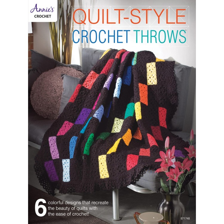 Quilt-Style Crochet Throws