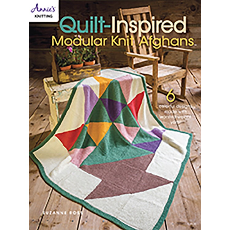 Quolt-Inspired Modular Knit Afghans