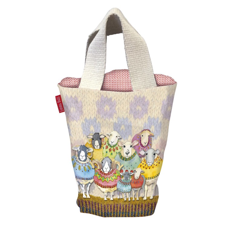 Sheep in Sweaters II – Small Bucket Bag S