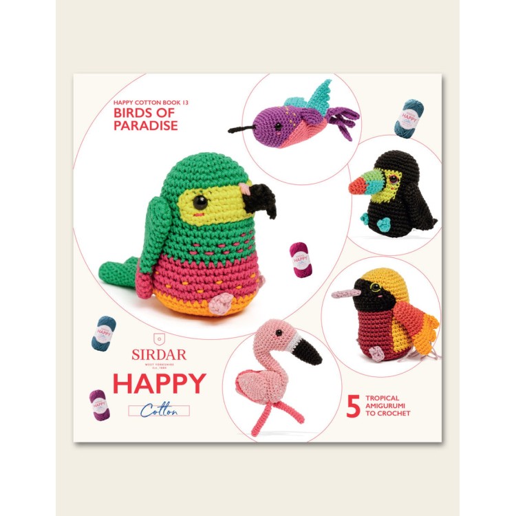 Sirdar Happy Cotton Book 13 Birds Of Paradise
