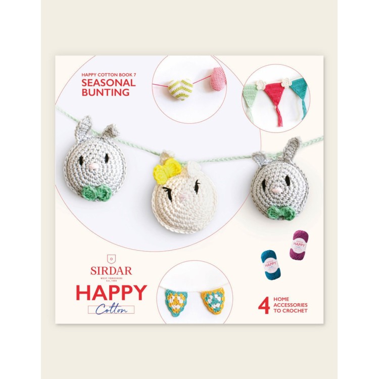 Sirdar Happy Cotton Book 7 Seasonal Bunting