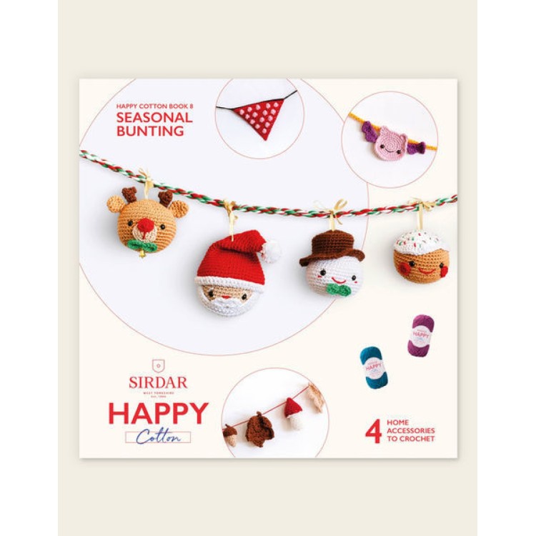 Sirdar Happy Cotton Book 8 Seasonal Bunting