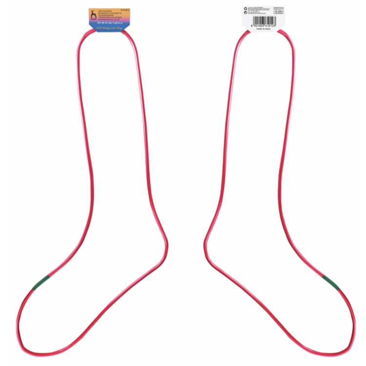 Sock Blockers: Anodised Aluminium: for Sizes 40-41: Pink: Pack of 1