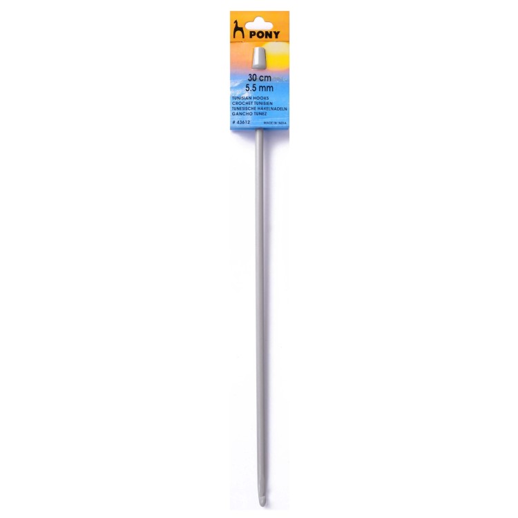 Tunisian Single needle 30cm x 5.50mm