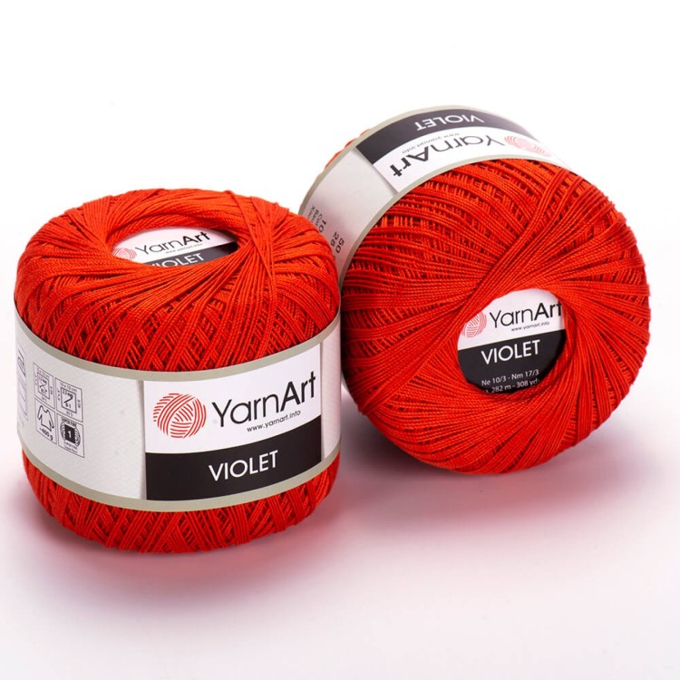 Violet Crochet Cotton 50g