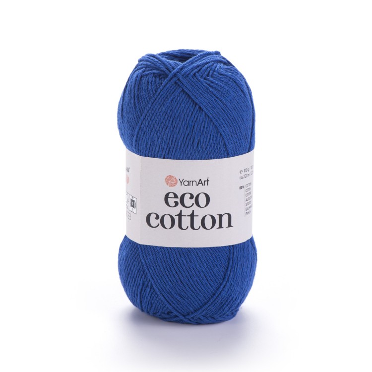 Yarn Art Eco-Cotton 5 x 100g Blue 774