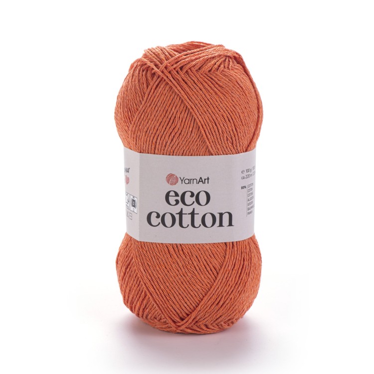 Yarn Art Eco-Cotton 5 x 100g Orange 779