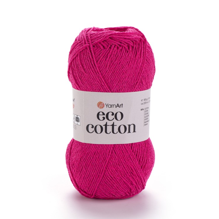 Yarn Art Eco-Cotton 5 x 100g Pink 775